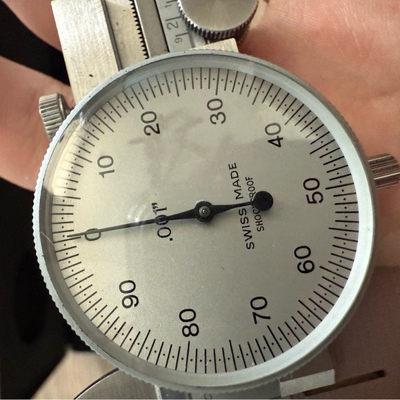 Brown & Sharpe 579 Tempered Shock Proof Swiss Made Dial Caliper - Picture 3 of 15